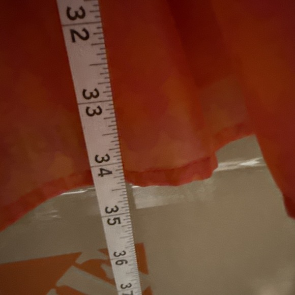 J. Marie Dress Women's Small Pink Coral Mini Tiered Ruffled Smocked Stars Party - Picture 9 of 9